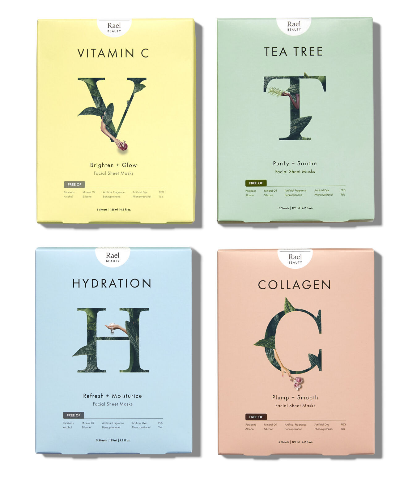 Rael Beauty face mask kit